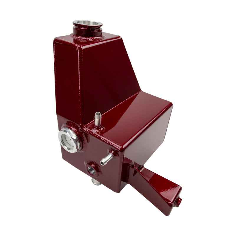 Wehrli 13-18 Cummins 6.7L OEM Placement Coolant Tank - Chevy Orange