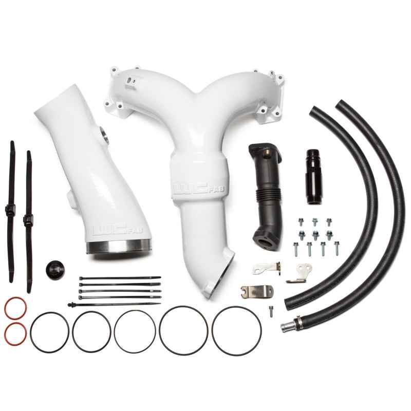 Wehrli 20-26 Power Stroke 6.7L High Flow Y-Bridge Kit - Gloss White