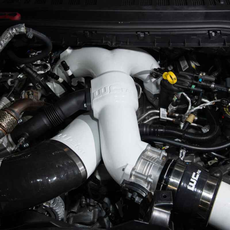 Wehrli 20-26 Power Stroke 6.7L High Flow Y-Bridge Kit - Gloss White