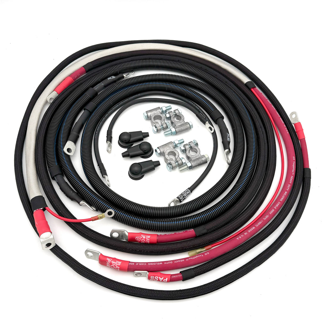 Ford Powerstroke 6.7 Diesel - F250/F350 Battery Cable Kit (2017-2021)