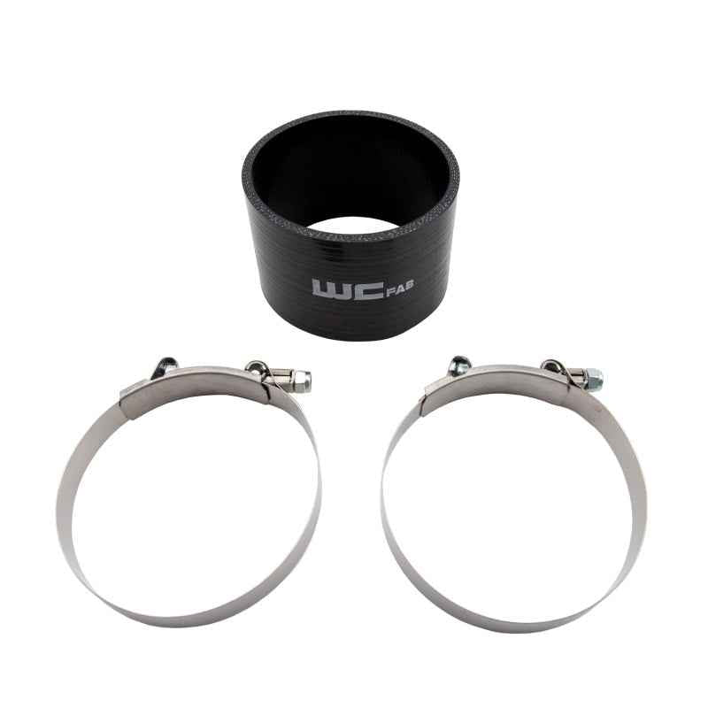 Wehrli 4in ID x 3in Long Silicone Boot & Clamp Kit